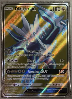 Pokemon Sun And Moon Ultra Prism Dialga GX Full Art 146/156 PSA 10 - Image 3