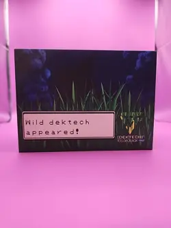 DekTech Deck Box - Karpe Diem - Magikarp and Gyarados Pokemon in hand - Image 1