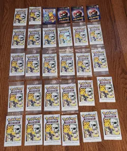 (30) Pokemon Booster Packs (25th Anniversary & Detective Pikachu) Lot LOOK!!!🔥 - Image 1