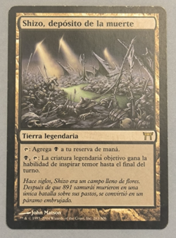 MTG - Champions of Kamigawwa - Shizo, death's storehouse - Spanish Card - SP - Image 1