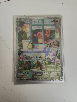 Pokemon TCG Charmander Obsidian Flames SVP en 044 Black Star Promo Card - Image 1