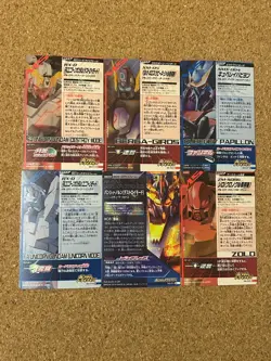 Gundam card Holo Foil anime card TRYAGE 6set - Image 2