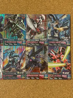 Gundam card Holo Foil anime card TRYAGE 10set - Image 3