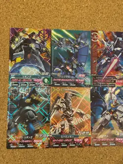 Gundam card Holo Foil anime card TRYAGE 10set - Image 2