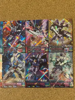 Gundam card Holo Foil anime card TRYAGE 10set - Image 3