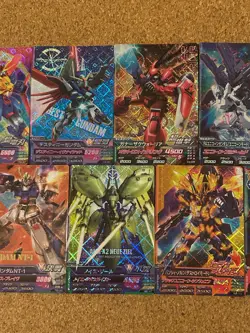 Gundam card Holo Foil anime card TRYAGE 9set - Image 3