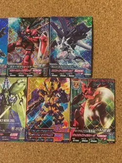 Gundam card Holo Foil anime card TRYAGE 9set - Image 4