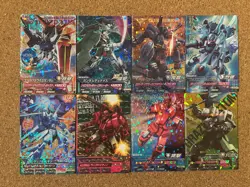Gundam card Holo Foil anime card TRYAGE 8set - Image 1