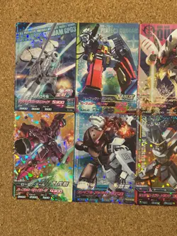 Gundam card Holo Foil anime card TRYAGE 8set - Image 2