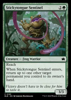 Stickytongue Sentinel - Foil, Bloomburrow, Near Mint x 1 MTG - Image 1
