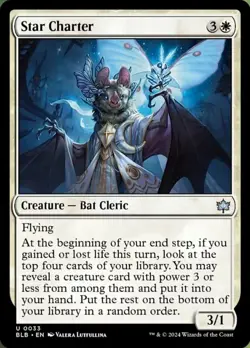 Star Charter - Foil, Bloomburrow, Near Mint x 1 MTG - Image 1