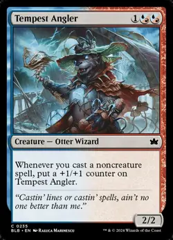 Tempest Angler - Foil, Bloomburrow, Near Mint x 1 MTG - Image 1