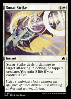 Sonar Strike - Foil, Bloomburrow, Near Mint x 1 MTG - Image 1