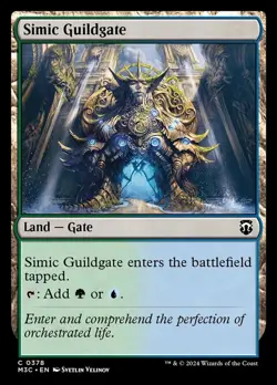 Simic Guildgate, Commander: Modern Horizons 3, Near Mint x 1 MTG - Image 1