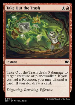 Take Out the Trash - Foil, Bloomburrow, Near Mint x 1 MTG - Image 1