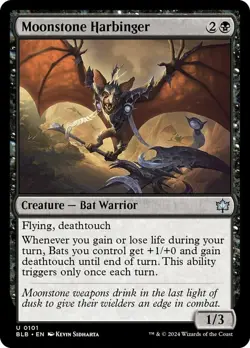Moonstone Harbinger - Foil, Bloomburrow, Near Mint x 1 MTG - Image 1