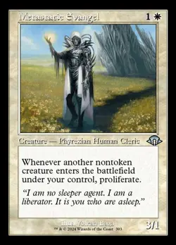 Metastatic Evangel - Foil - Retro Frame, Modern Horizons 3, Near Mint x 1 MTG - Image 1