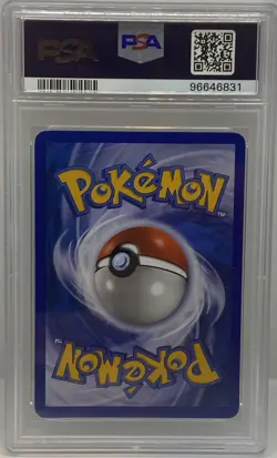 Pokemon Celebi Mysterious Treasures Reverse Holo Foil Rare #7 PSA 9 Mint - Image 2