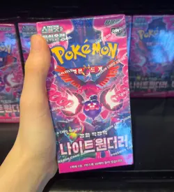 Pokemon Card Scarlet & Violet Night Wanderer Booster Box Sealed sv6a Korean - Image 1