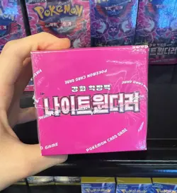 Pokemon Card Scarlet & Violet Night Wanderer Booster Box Sealed sv6a Korean - Image 5
