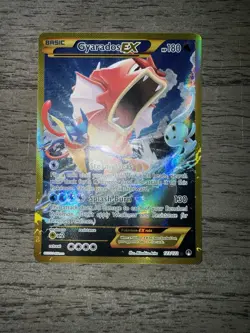 Pokemon Gyarados-EX TCG Breakpoint Holo Card 123/122 Secret Rare Ready To Grade! - Image 1