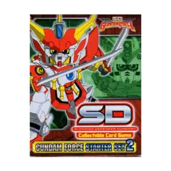 Bandai Gundam Collectable Card Games SD Gundam Force Starter Set #2 SW (New) - Image 1