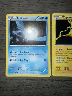 Pokemon Card MP Holo Articuno 27/99,Zapdos 41/99,Moltres 14/99 Next Destinies NM - Image 2