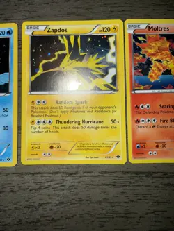 Pokemon Card MP Holo Articuno 27/99,Zapdos 41/99,Moltres 14/99 Next Destinies NM - Image 3