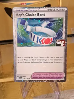 Hop's Choice Band Holo Pokemon Prize Pack Series 7 Promo Pokemon Card NM/LP - Image 1