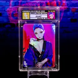 Rumi Waifu Card Encased #/99 Gold Demigoddess Collection SLAB ACG K-Pop Demon - Image 1