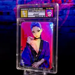 Rumi Waifu Card Encased #/99 Gold Demigoddess Collection SLAB ACG K-Pop Demon - Image 4