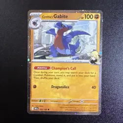 Cynthia's Gabite # 103 Destined Rivals Cosmos Holo Promo Pokemon Card NM - Image 1