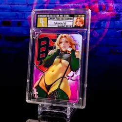 Tsunade Waifu Card Encased #/99 Gold Demigoddess Collection SLAB ACG Naruto - Image 4