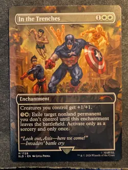 In the Trenches - Borderless - Secret Lair (MTG) - Image 1