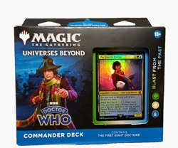 MTG Universes Beyond-Doctor Who-Blast From the Past Commander Deck-Magic *Sealed - Image 1