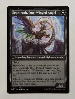 MTG - Sephiroth, Fabled SOLDIER - FINAL FANTASY (FIN) M0115 Non-Foil - Image 2