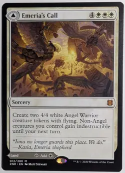 Emeria's Call x1 Zendikar Rising Magic the Gathering MTG LP/NM - Image 1