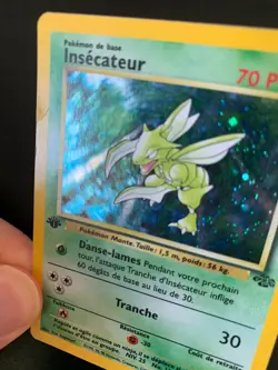 Carte Pokemon : Insecateur 10/64 Edition 1 Jungle Wizards Francaise - Image 2