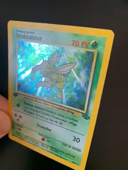 Carte Pokemon : Insecateur 10/64 Edition 1 Jungle Wizards Francaise - Image 3