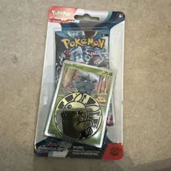 Pokemon TCG Booster Pack Pineco Scarlet & Violet Paradox Rift - Image 1