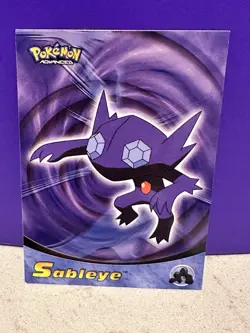 SABLEYE #67 TOPPS POKEMON ADVANCED 2003 NON-HOLO - Image 1