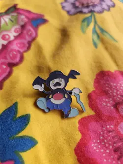 Mad Party Pin Badge - Galarian Mr Mime - Pokemon Shining Fates Promo Pin - Image 1