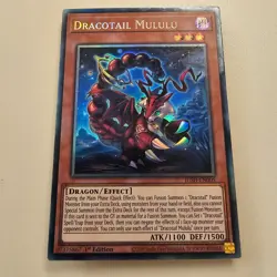 Dracotail Mululu - JUSH - Collectors Rare - Yugioh Euro - Image 1