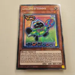 Lollipo Yummy - JUSH - STARLIGHT Rare - Yugioh Euro - Image 1