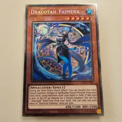 Dracotail Faimena - JUSH - STARLIGHT Rare - Yugioh Euro - Image 1
