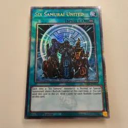 Six Samurai United - RA03 - Quarter Century Rare - Yugioh Euro - Image 1