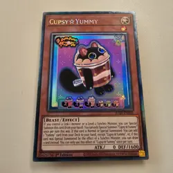 Cupsy Yummy - JUSH - Collectors Rare - Yugioh Euro - Image 1