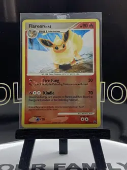 Pokemon: Flareon 19/100 Majestic Dawn Reverse HOLO RARE 2008 TCG NM - Image 2