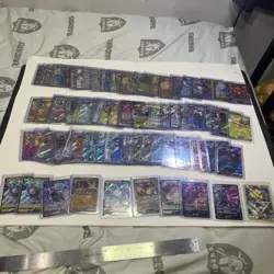Pokemon Cards Lot Of 89 MP-NM 10 Chinese 79 Japanese EX Radiant Promos V Rare - Image 1