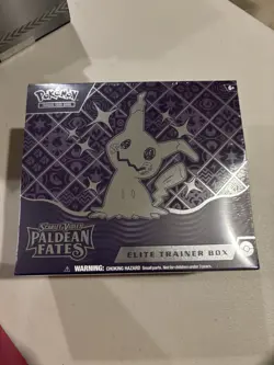 Pokemon Paldean Fates SV4.5 ETB Elite Trainer Box New Sealed - Image 1